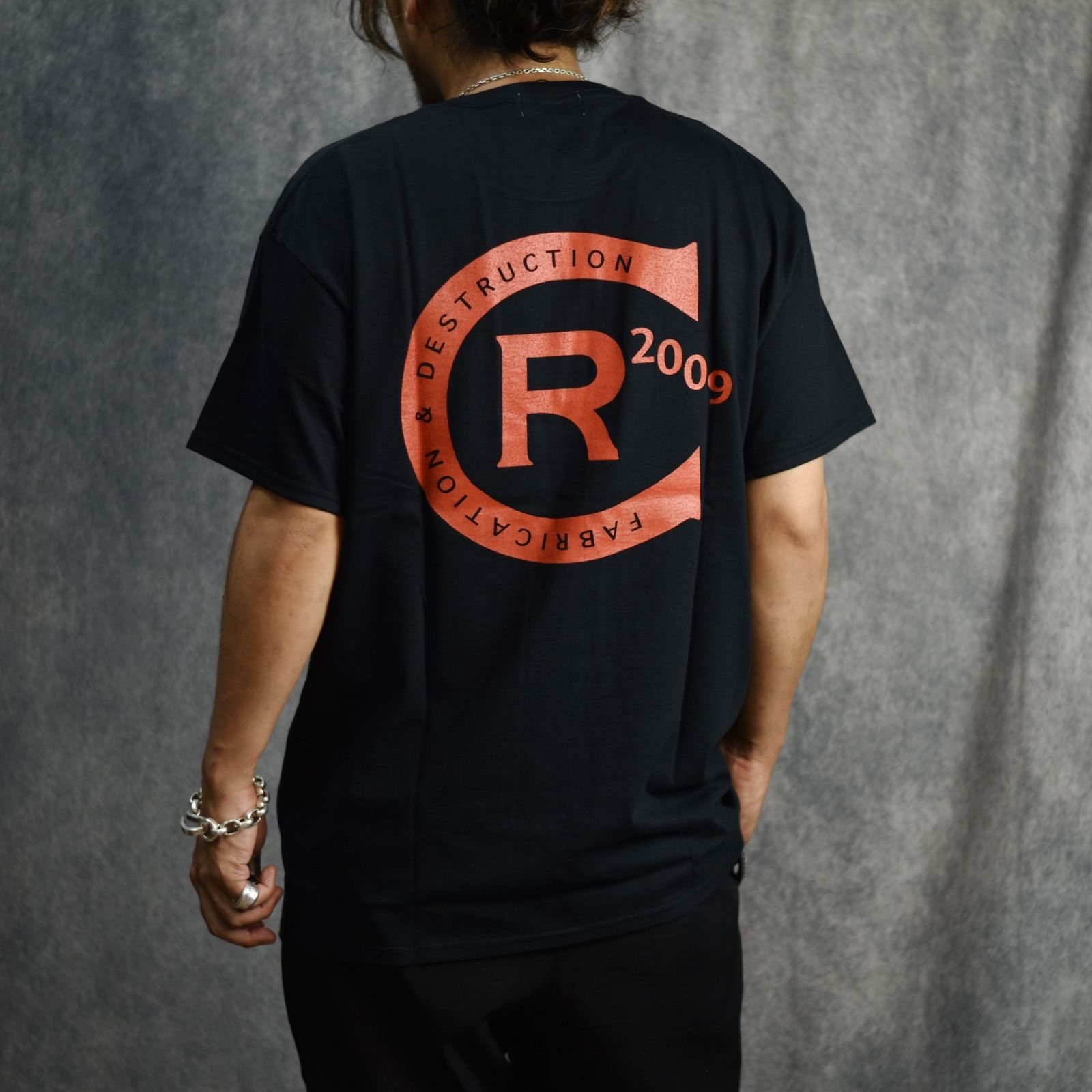CUTRATE F&D LOGO S/S TEE (BLACK) / プリントTシャツ