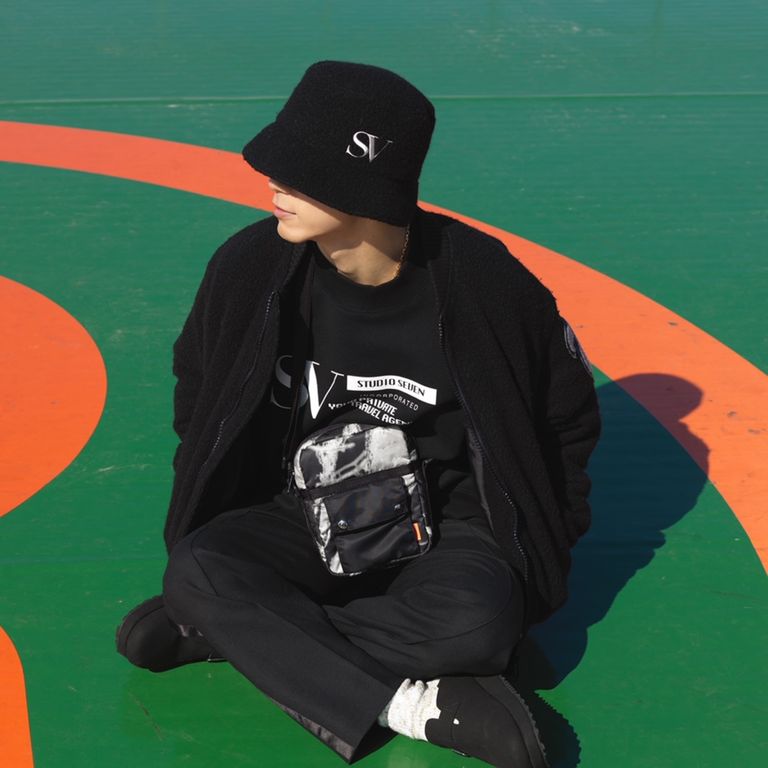 STUDIO SEVEN - Boa Bucket Hat （BLACK） ボアハット バケットハット