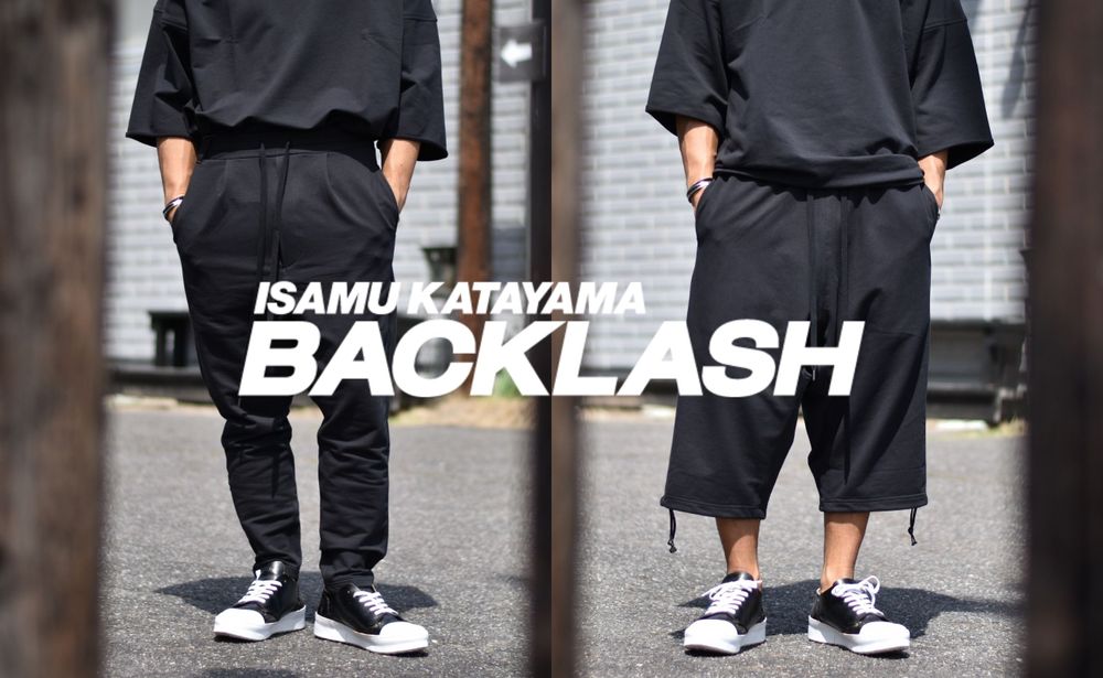 ISAMUKAYTAYAMA BACKLASH 【程よい厚みでシルエットをキープしてくれるコットンストレッチ】