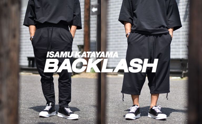 ISAMUKAYTAYAMA BACKLASH 【程よい厚みでシルエットをキープしてくれるコットンストレッチ】