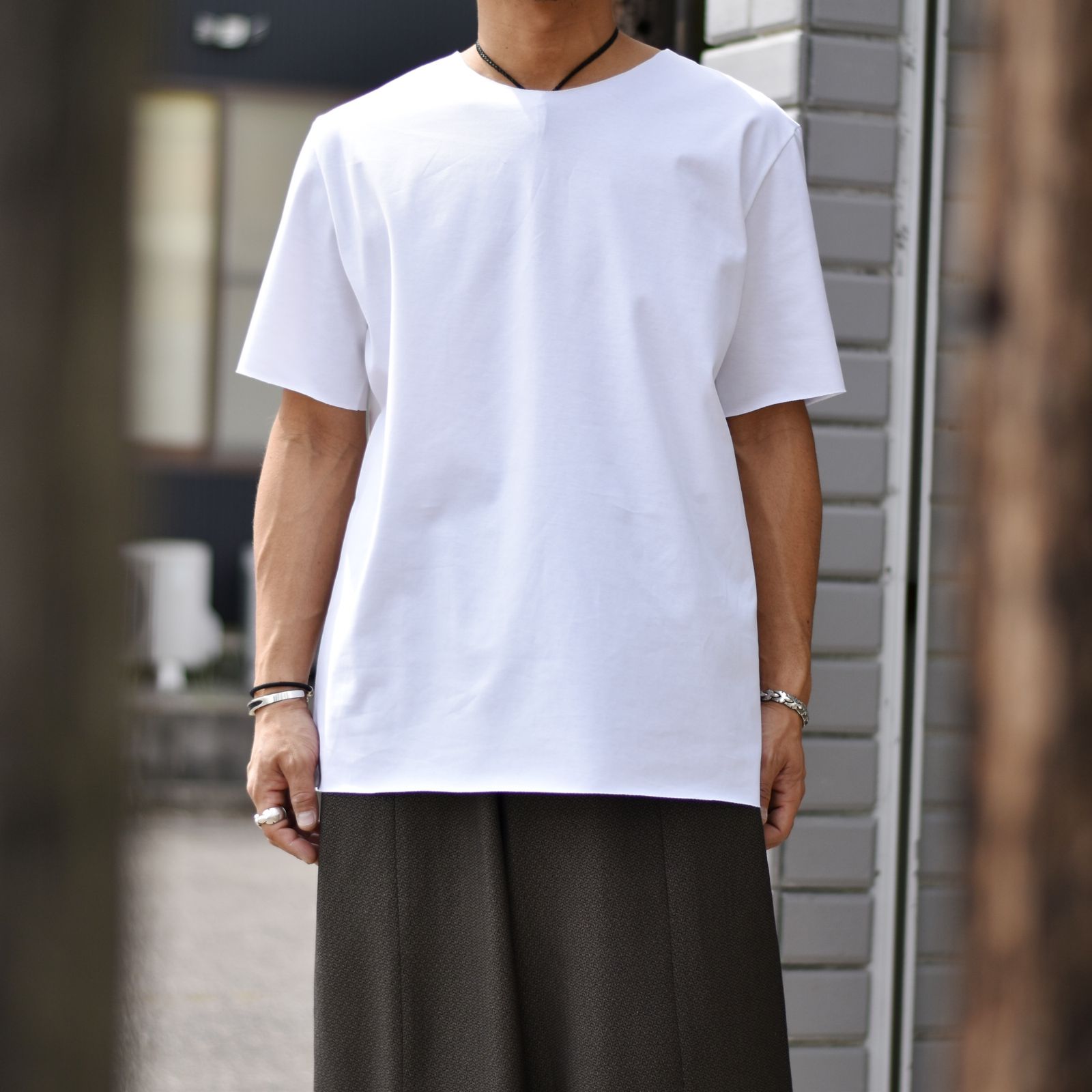 sumire pullover ver. short sleeve (white)