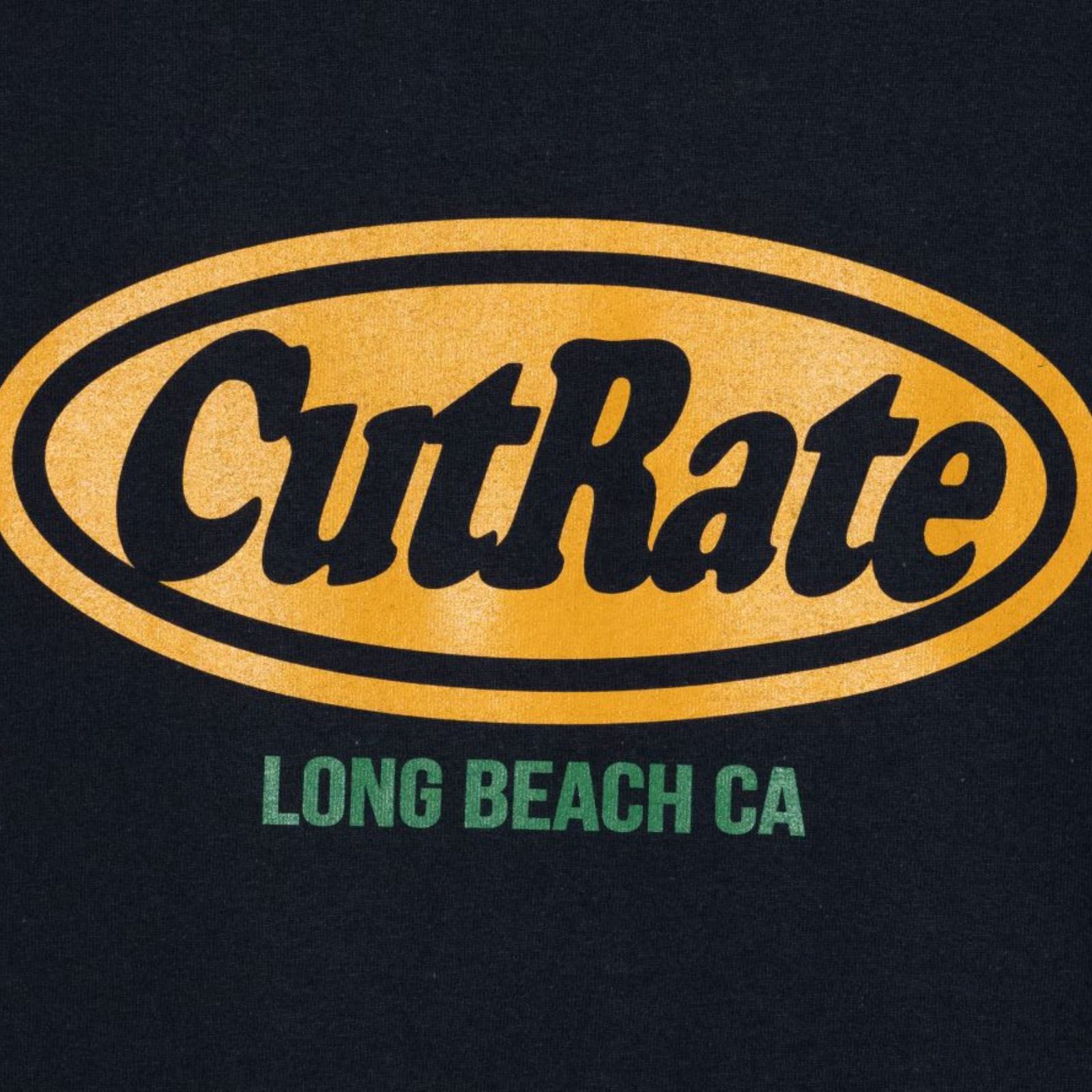 CUTRATE LOGO S/S TEE (BLACK) / プリントTシャツ