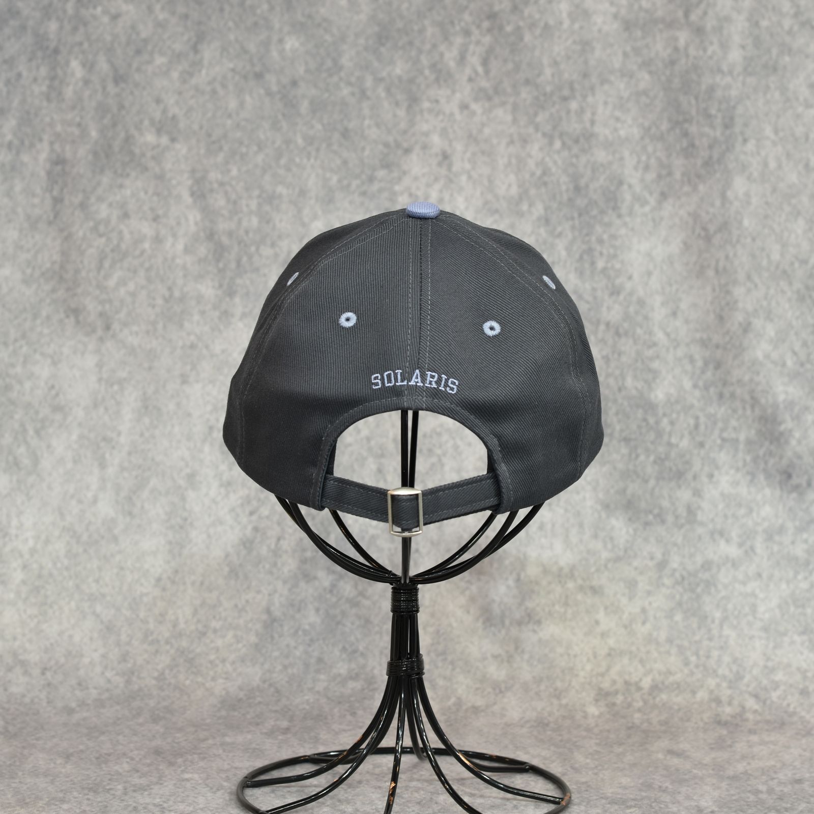 Curved Visor Cap "TRAPBOY" (CHARCOAL)｜ベースボールキャップ｜Y01008