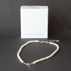 ANTIQUE ANGEL PEARL  NECKLACE (SILVER)