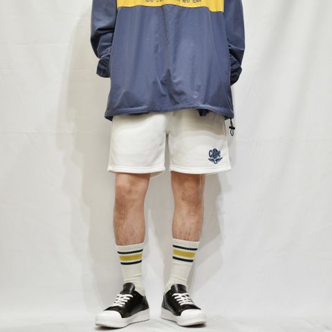AEROKNOT RELAX SWEAT PANTS <NATURALLY PAINT DESIGN> (WHITE)