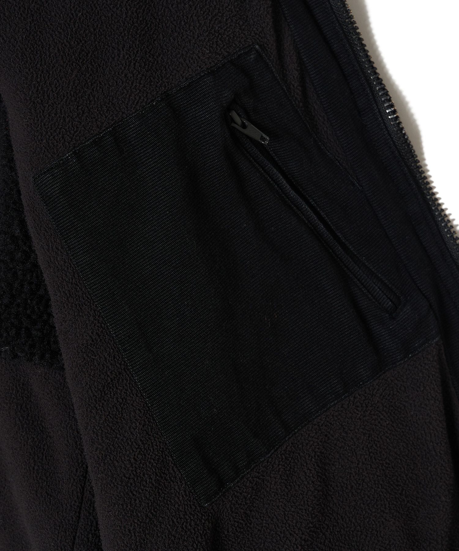 N.HOOLYWOOD - LINED BLOUSON (BLACK) - ライニング付き
