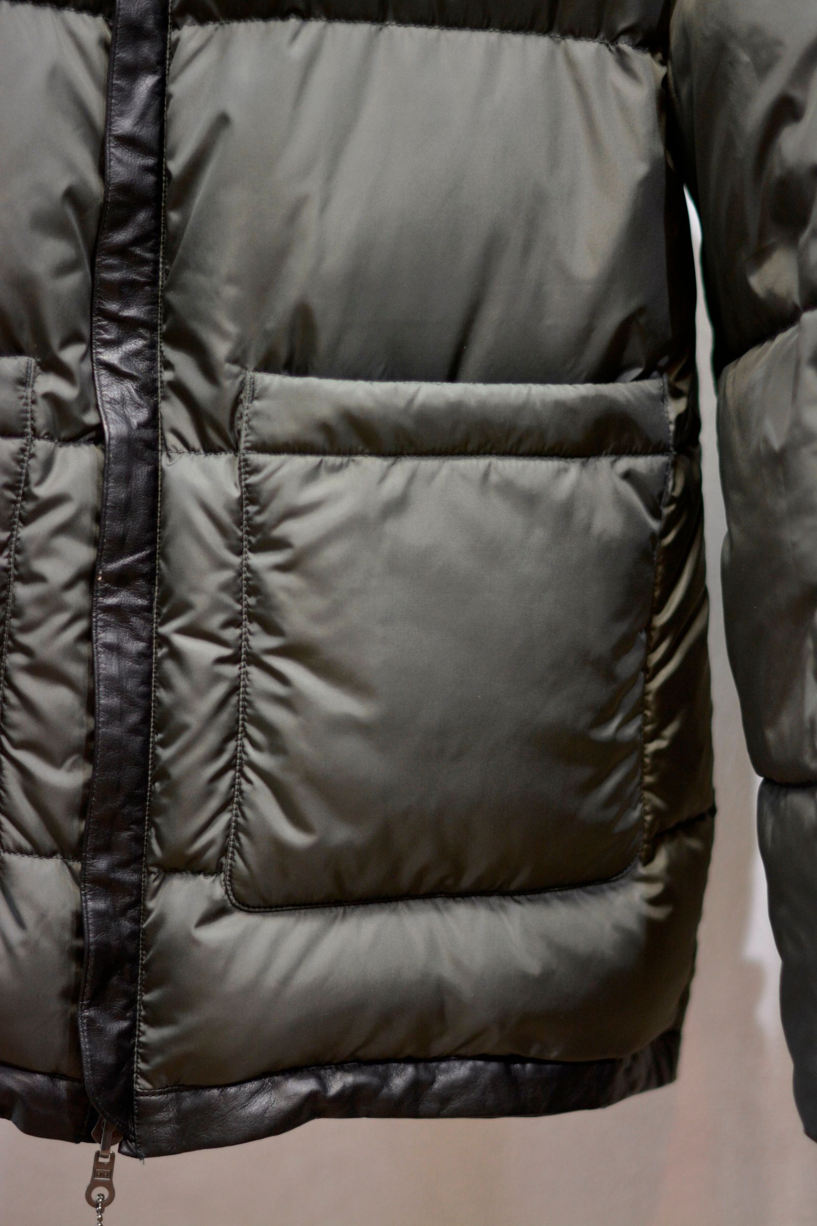 × NANGA カンガルーレザー + 40d taffeta NYLON