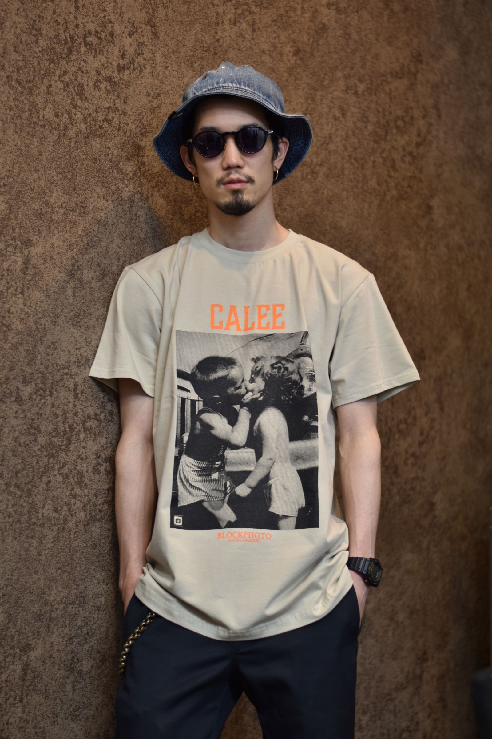 Calee ×BPA Thread call t-shirt grey xxl - Tシャツ/カットソー(半袖 ...