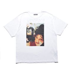 MARVIN × MINEDENIM “Björk” Crewneck T-SH （WHITE） /  プリント Tシャツ カットソー （ホワイト） MND-MRV004