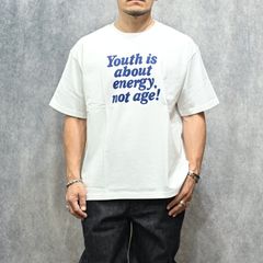Youth is about TEE （WHT） プリント Tシャツ （ホワイト）｜MDFBF08403