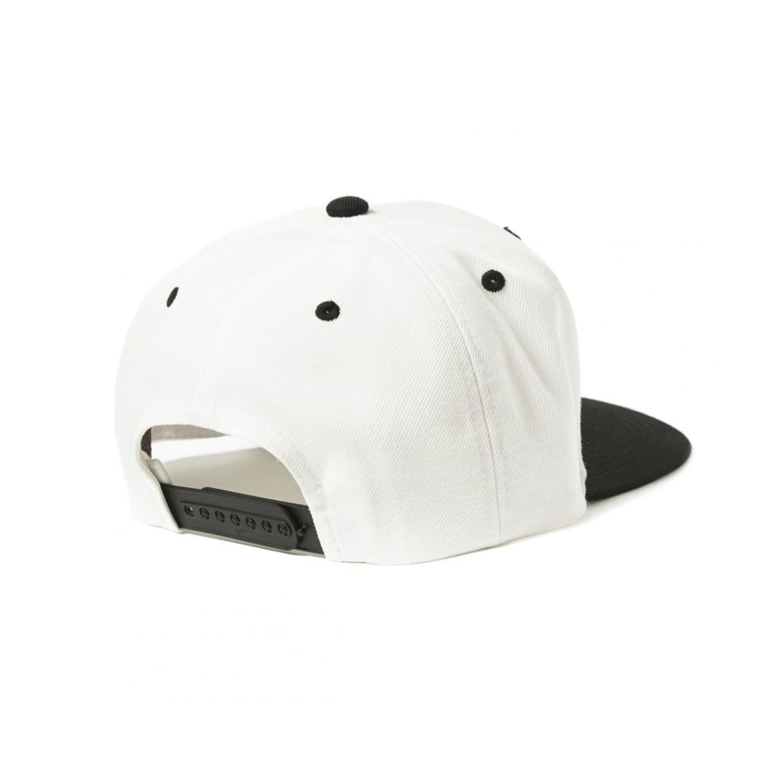CR LOGO EMBORIDERY B.B CAP (NATURAL × BLACK)｜スナップバック ベースボールキャップ｜CR-25SS001