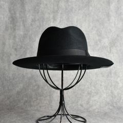 × THE H.W.DOG&CO. WOOL HAT (BLACK) / ザ エイチダブリュウ ドッグアンドコー ウール 中折れハット