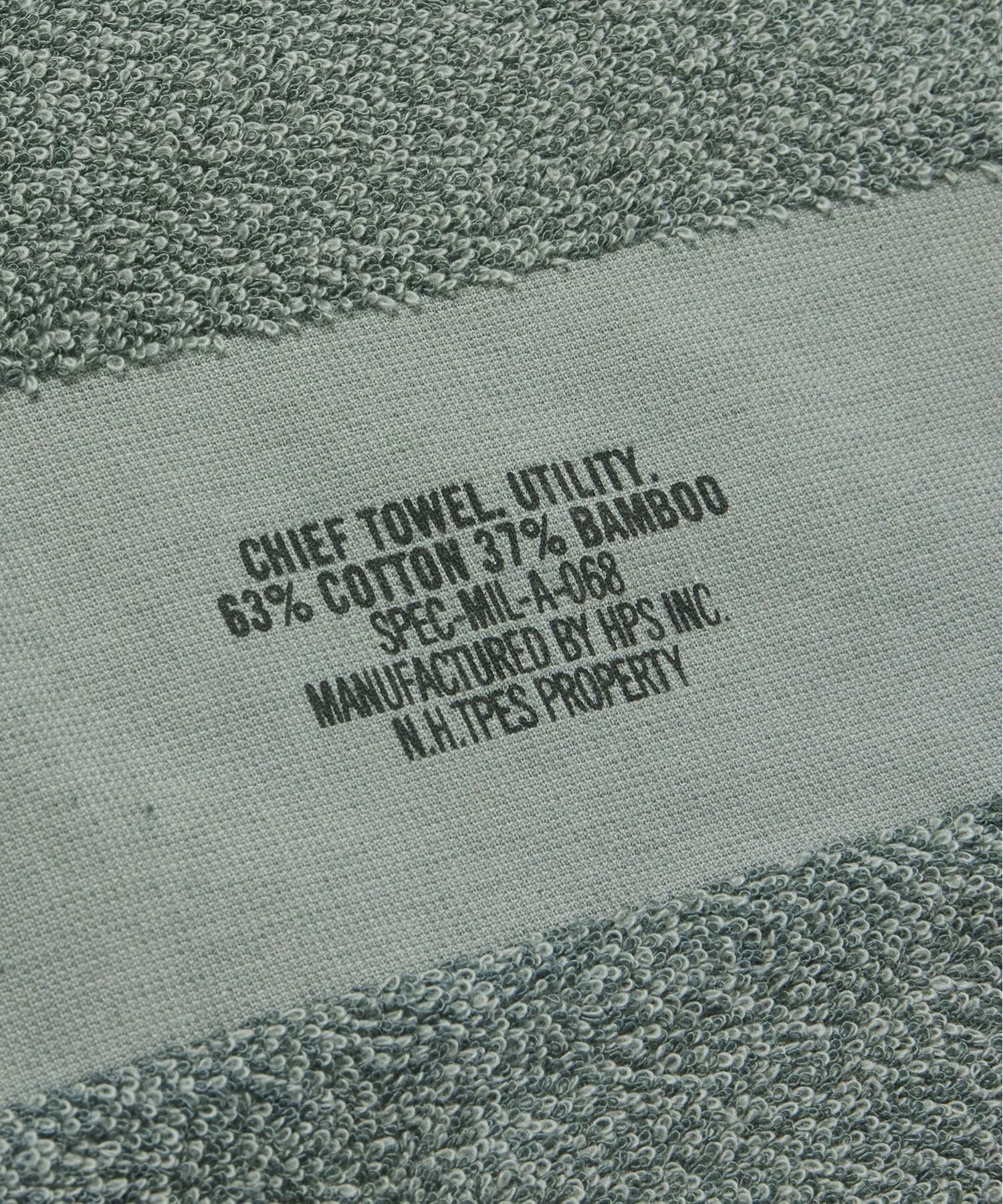 TEST PRODUCT EXCHANGE SERVISE × HIPPOPOTAMUS HAND TOWEL（KHAKI） / ハンドタオル (カーキ) TPES-AC05