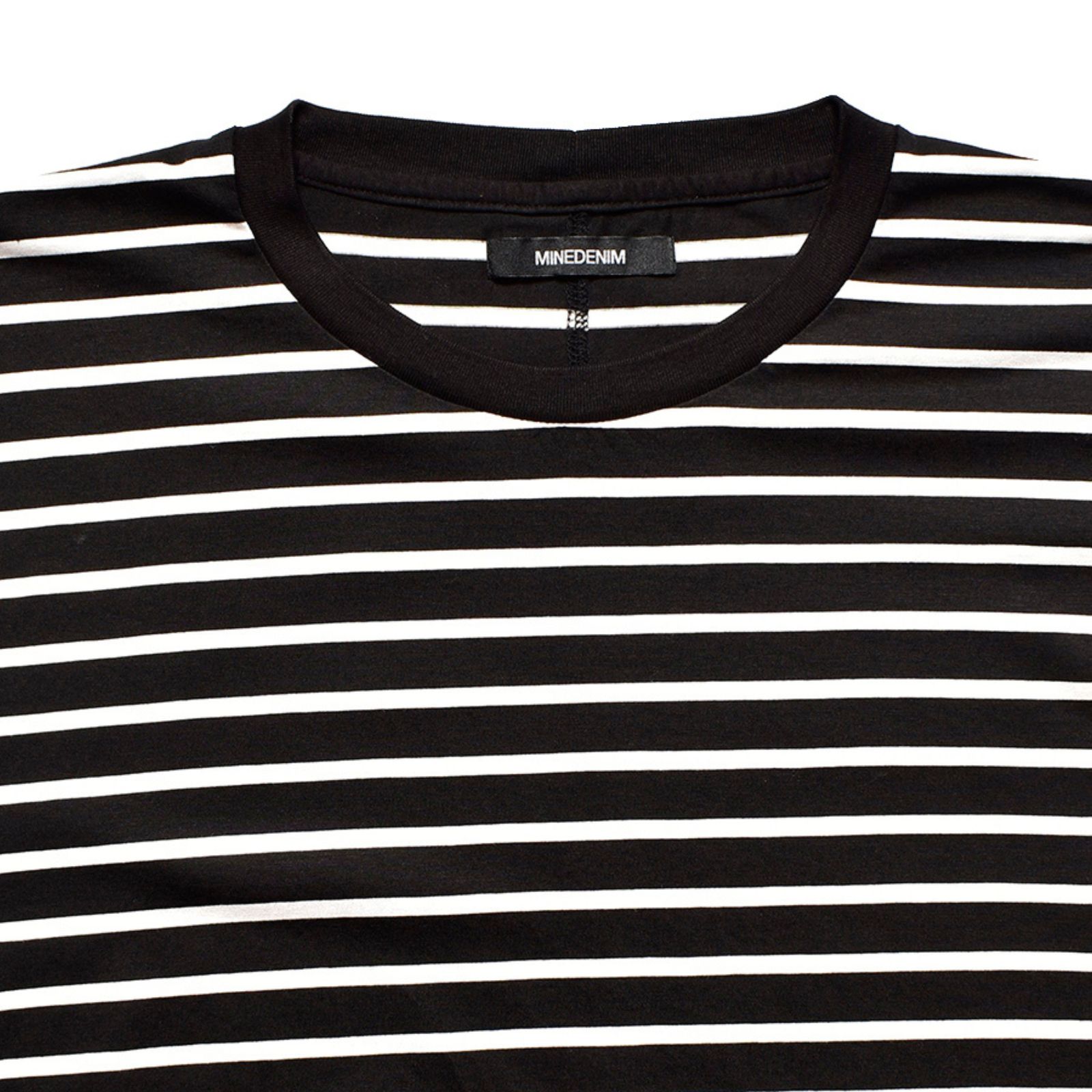 Square Big Border T-SH （BLK） ビッグボーダーTシャツ （ブラック）