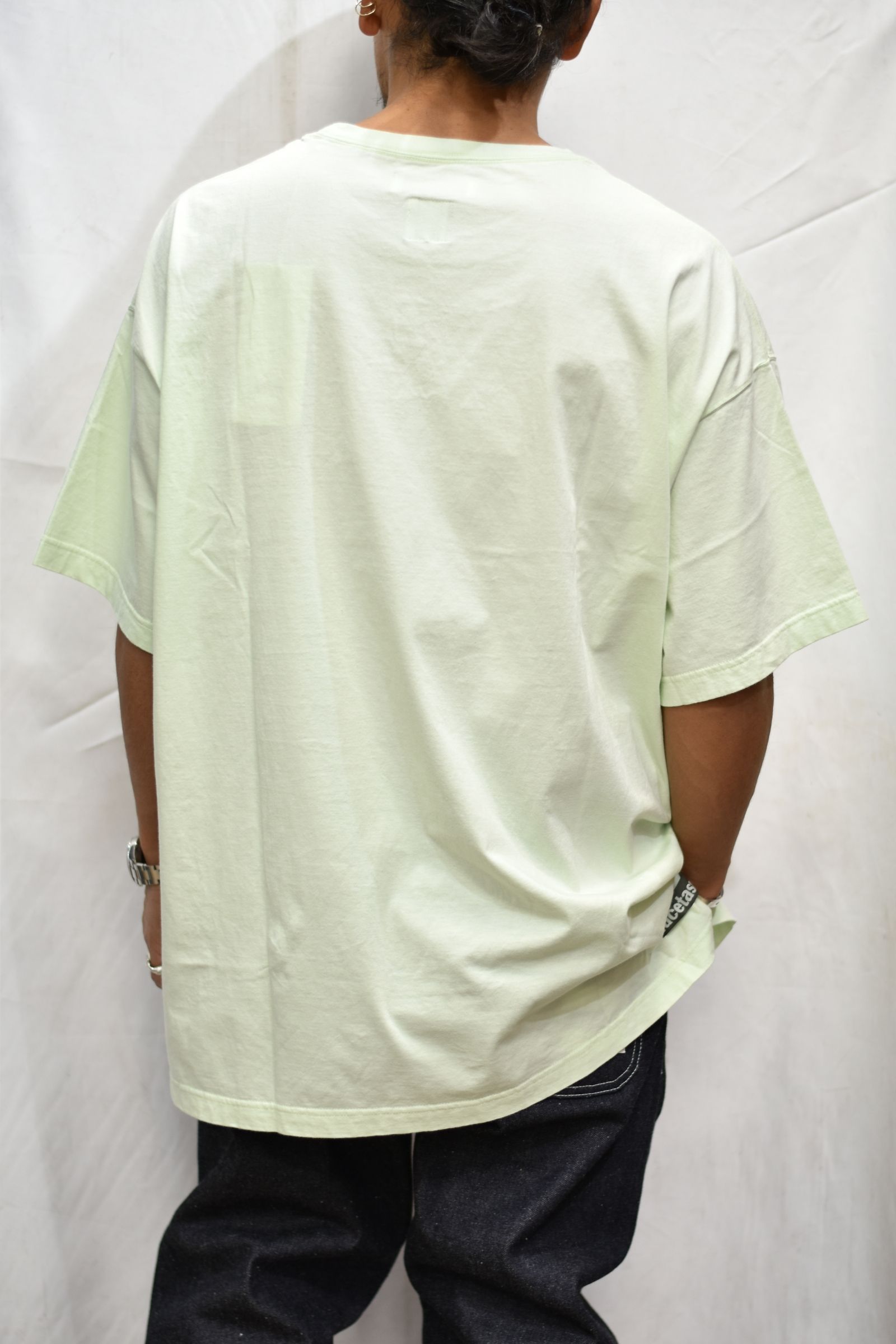 SOCCER LOGO BIG TEE (KHAKI)