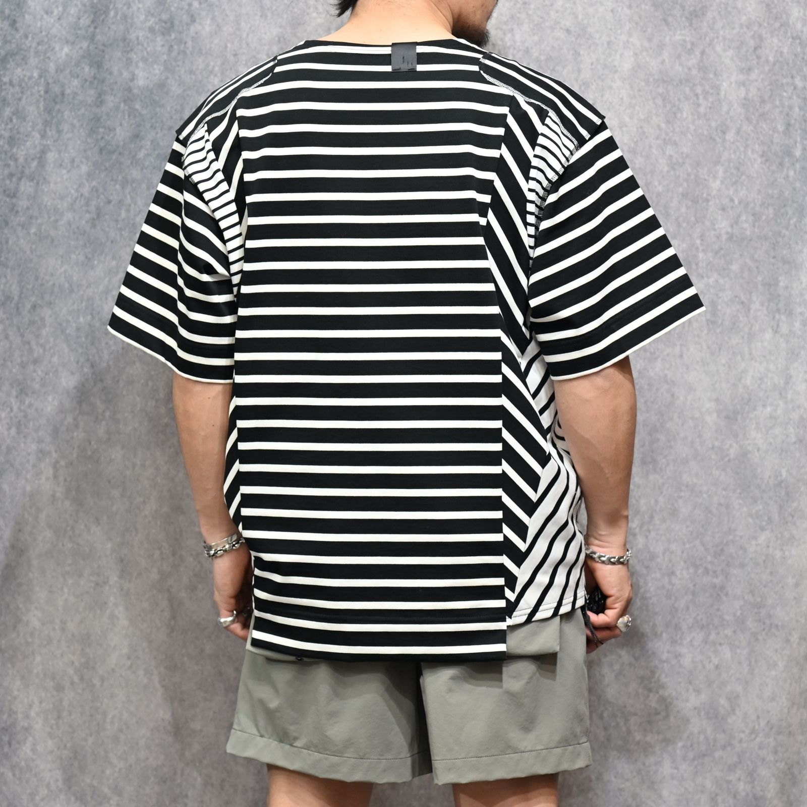 ZEBRA BASQUE SHIRT （BLK BORDER / ブラック）｜ボーダーTシャツ｜2261-CS54-024