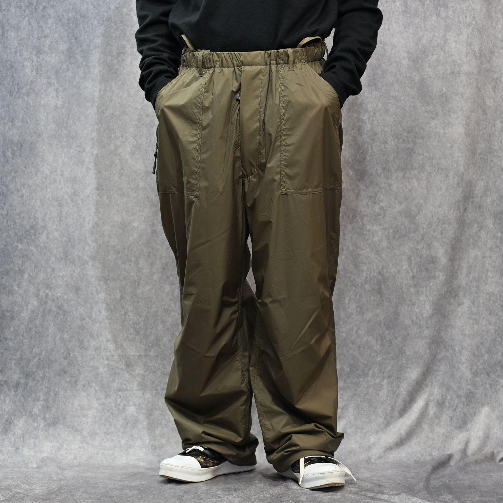 WIDE STRAIGHT PANTS （BEIGE）｜ワイド パンツ｜9252-CP05-002