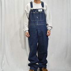 古着 90's / Dickies ディッキーズ リジッドデニム オーバーオール / 40×32