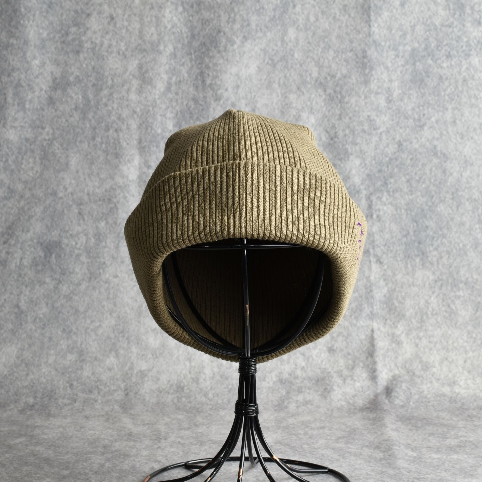 A/R KNIT CAP (ASH BROWN) / ニットキャップ