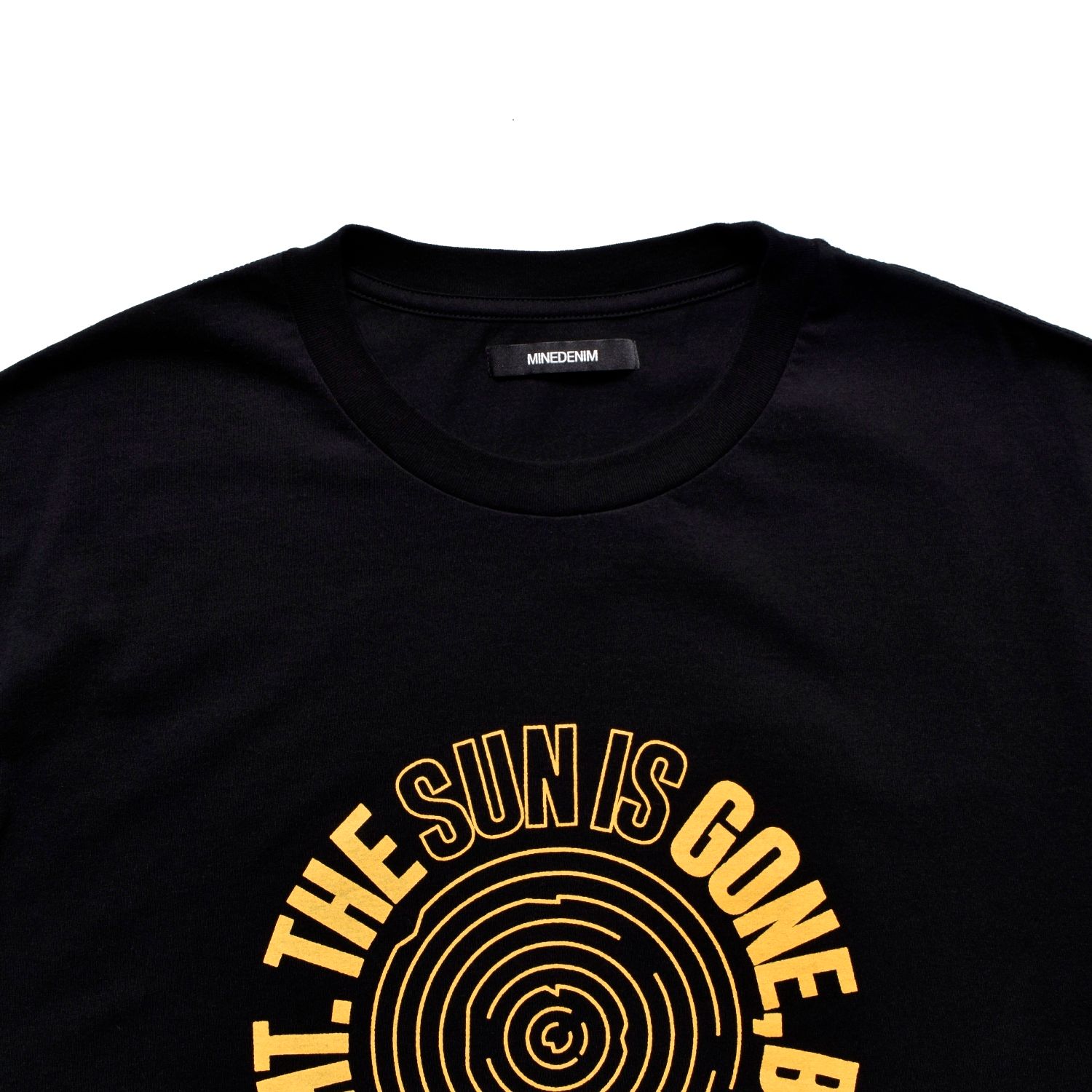 THE SUN IS GONE T-SH （BLACK） / プリントTシャツ （ブラック） 2505-4003