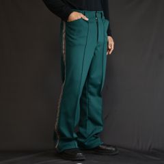 ポリエステルジャージー フレアパンツ