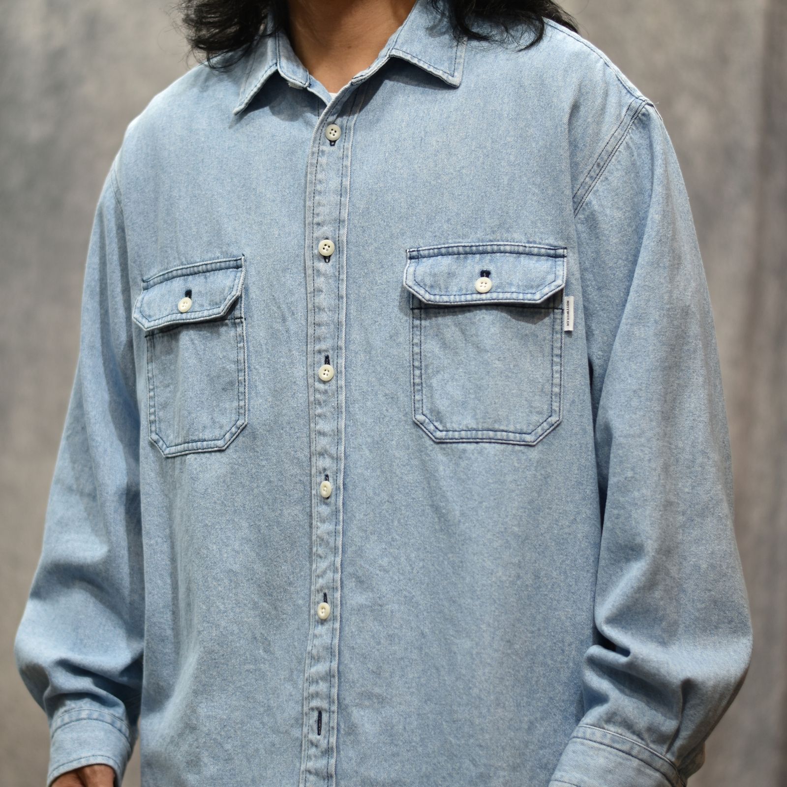 R9 DENIM SHIRT （INDIGO）｜デニムシャツ｜RW26S0203
