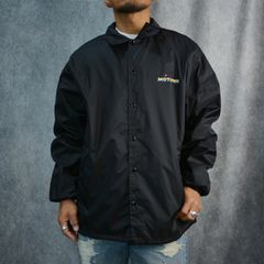 MOTOWN Logo Print Coach JKT （BLK） / ナイロン コーチジャケット （ブラック）