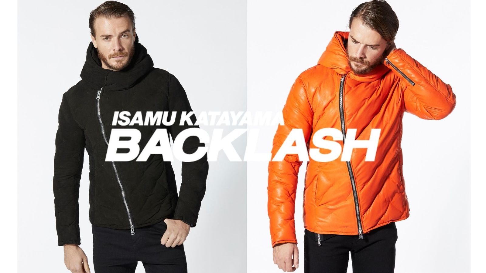 ISAMUKATAYAMA BACKLASH カンガルーレザー ダウンフーディー入荷