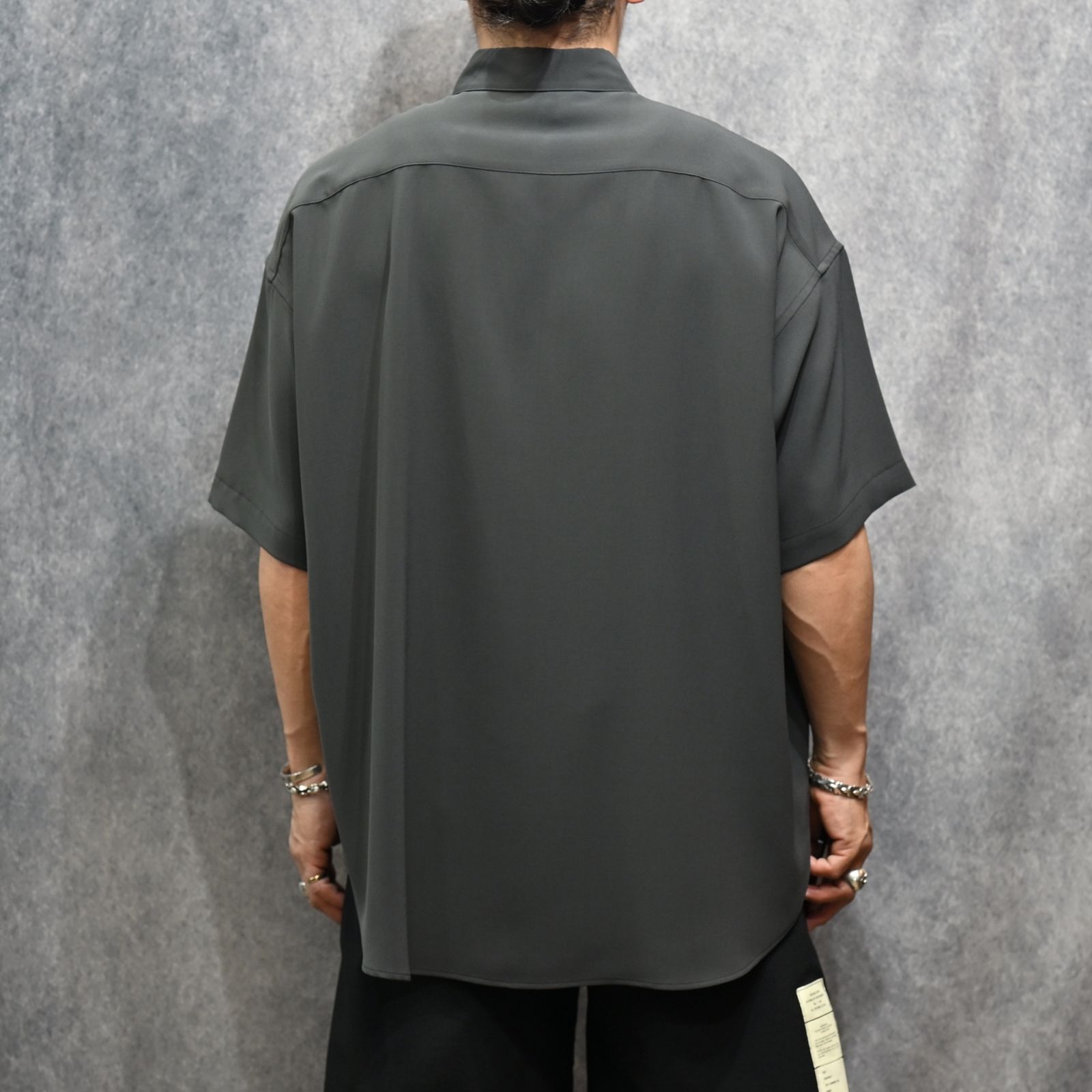 HALF SLEEVE SHIRT （CHARCOAL / チャコール）｜ハーフスリーブ シャツ｜2261-SH54-011