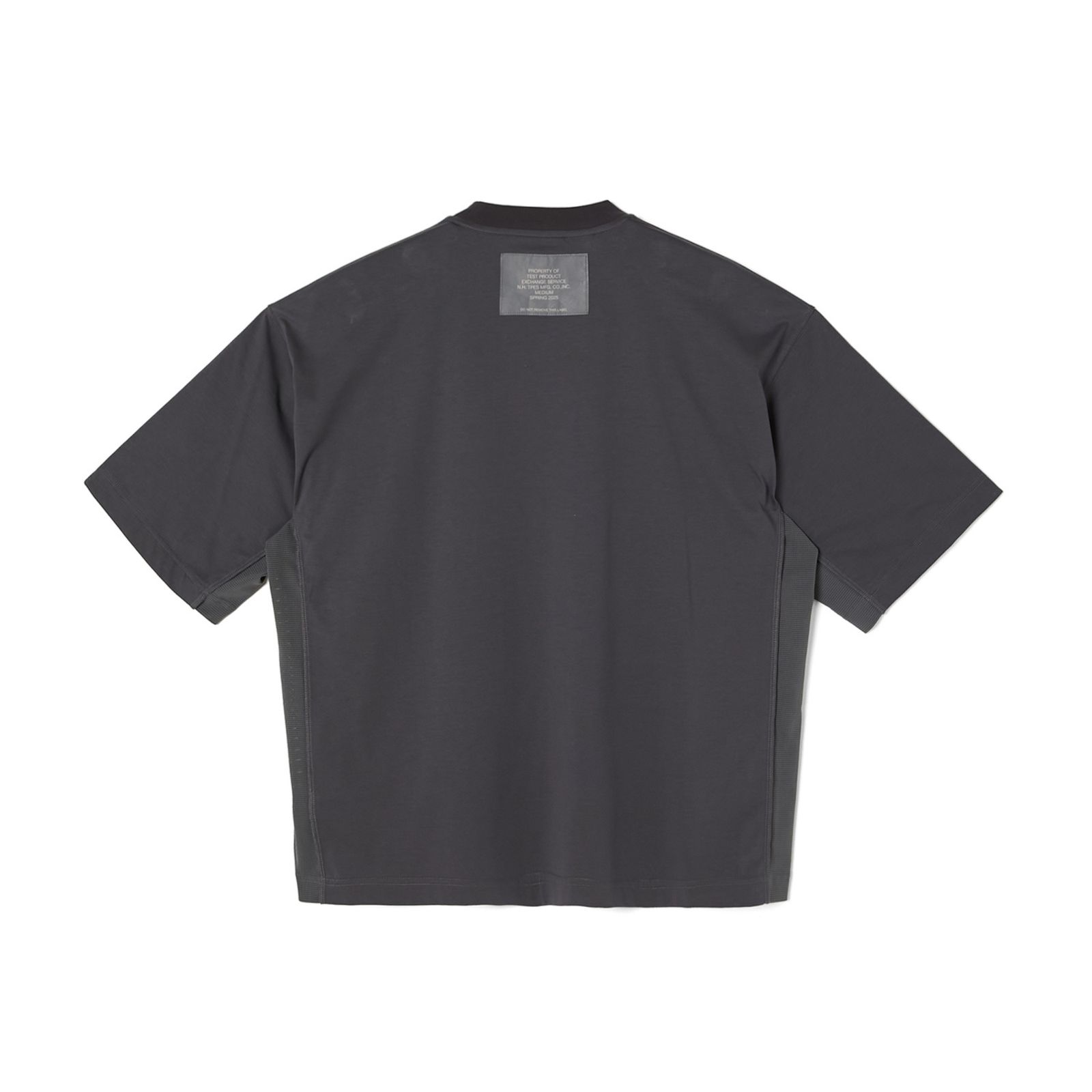 SIDE-PANEL T-SHIRT （CHARCOAL） / ドロップショルダー Tシャツ （チャコール） 9251-CS53-015