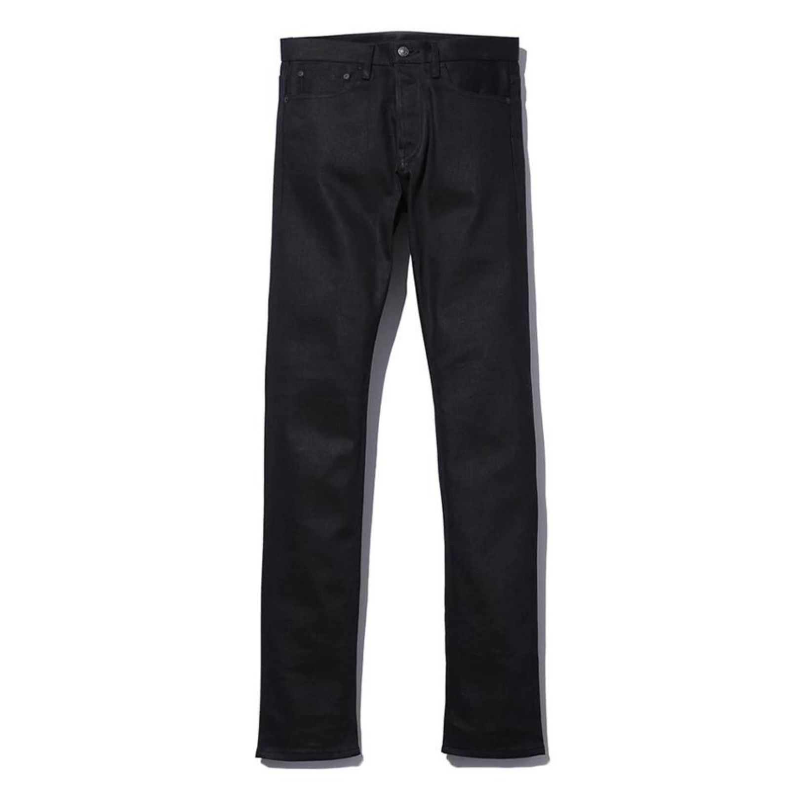 [STANDARD] 101 Standard Slim RGD （BLK） / スリムストレート デニムパンツ （ブラック）