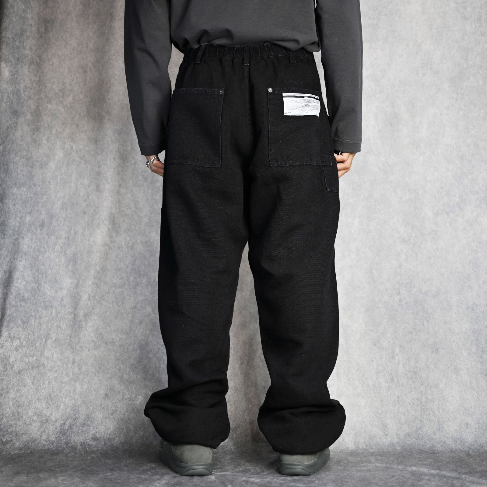 WORK PANTS (BLACK) -  ワークパンツ （ブラック） C
