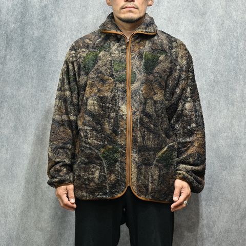Camo Fleece Jaket （CAMO / カモフラージュ） フリースブルゾン｜SAN-A-022L