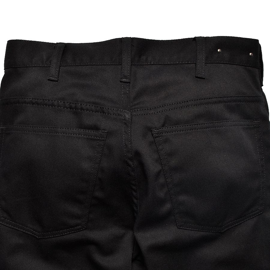 OC/RE Slim Flare 5pocket （BLK） / スリムフレアシルエット5ポケットパンツ （ブラック）