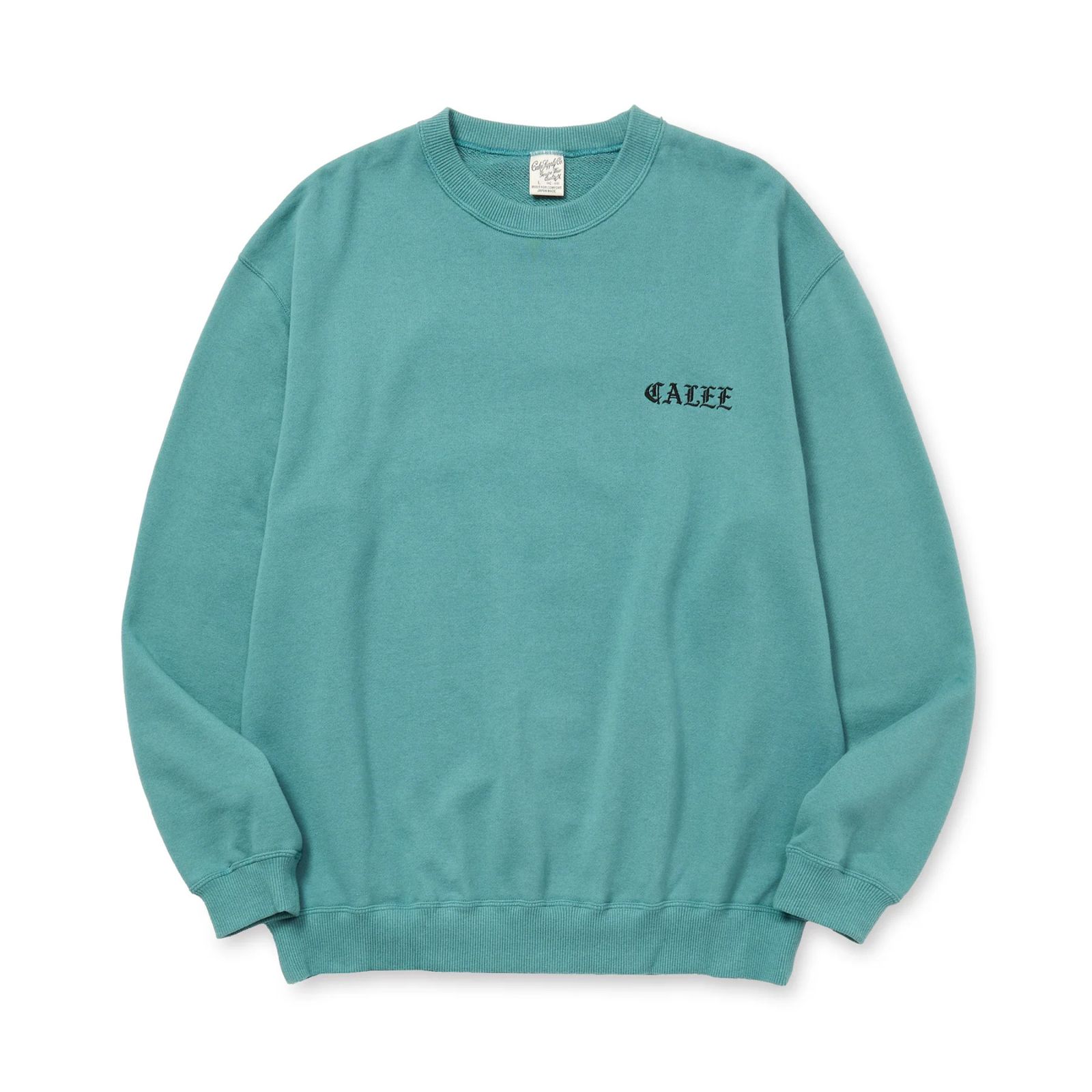 SYNDICATE RETRO WESTERN GIRL CREW NECK SW (TURQUOISE BLUE)｜クルーネック スウェット トレーナー｜CL-25AW029