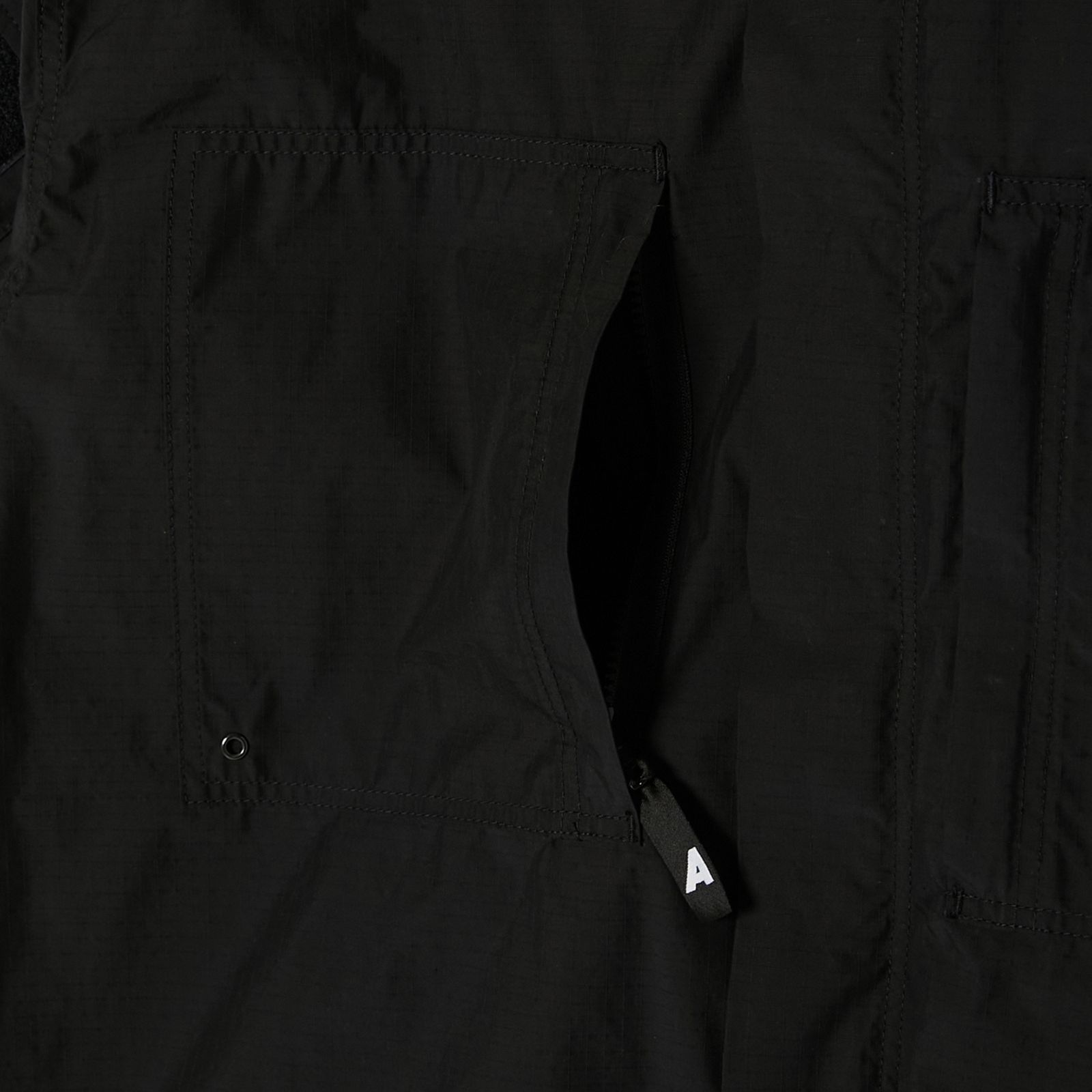 × ArkAir OMBAT SHIRT [N.HOOLYWOOD TEST PRODUCT EXCHANGE SERVICE （BLACK） / コンバット シャツ ブルゾン （ブラック） / 9251-BL01-002