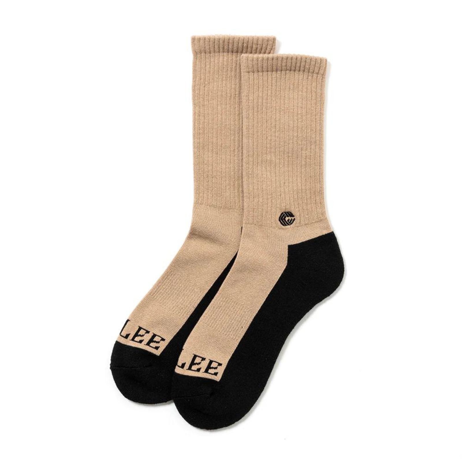 JACQUARD PILE SOCKS (BEIGE) / ジャガード パイルソックス