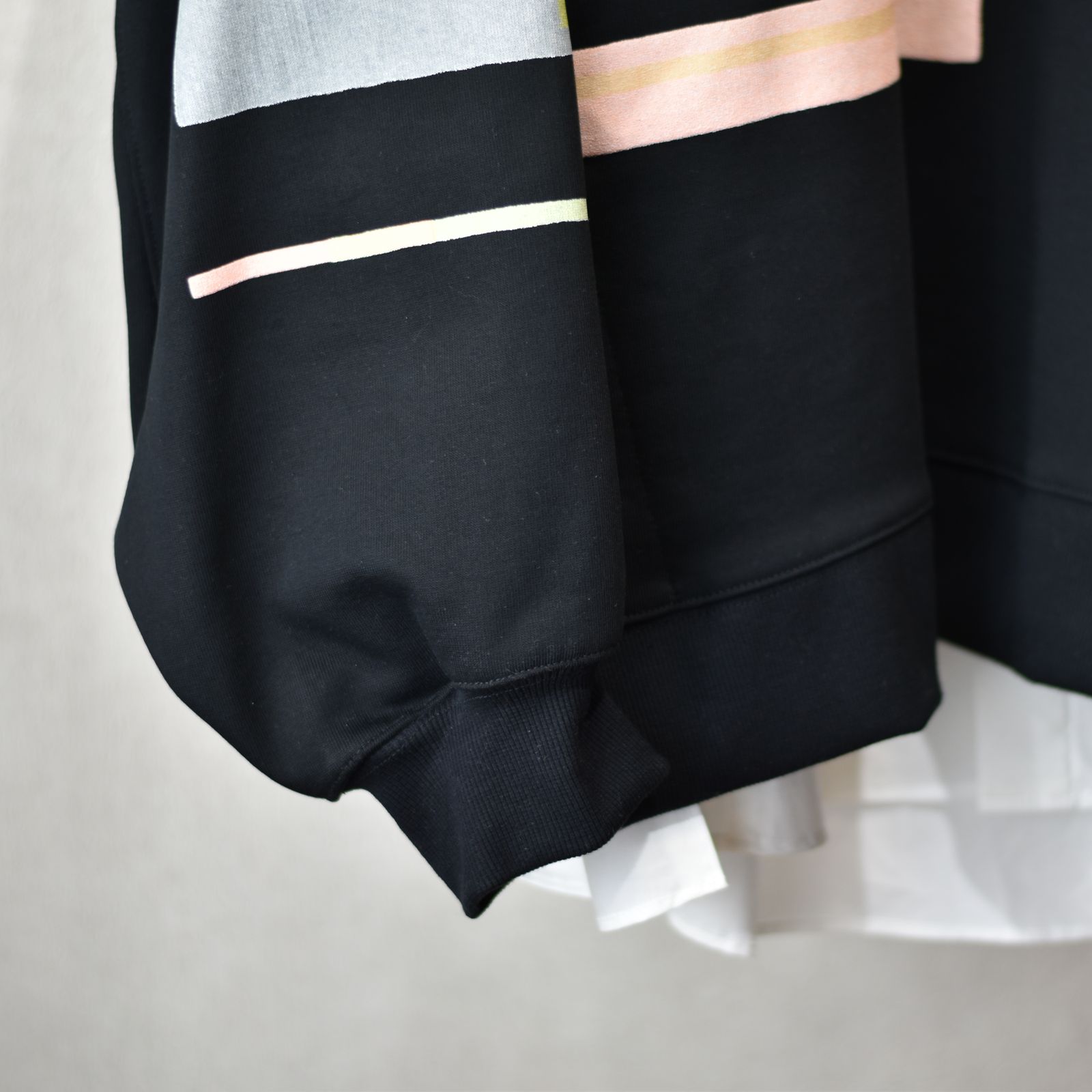 アンサンブルスウェットプルオーバー / LB23SS-PO04-FPR (BLACK)