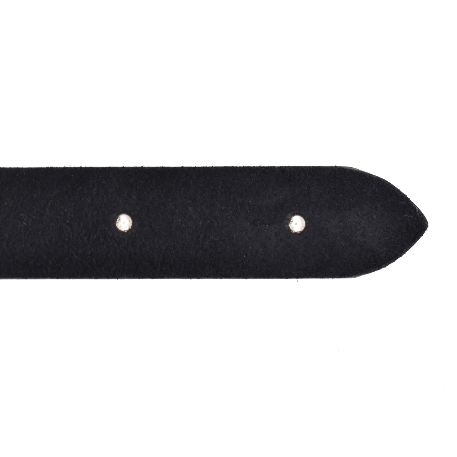 Suede Leather Belt （BLK） / スエードレザー ベルト （ブラック） LBT-016