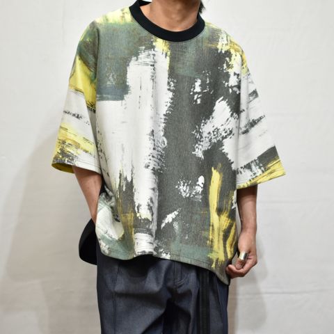 ドルマントップス / LB22SS-TE06-BD (YELLOW MARBLING)