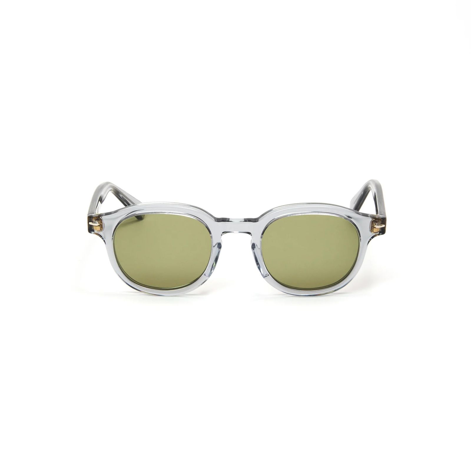 B/W TYPE GLASSES (CLEAR / GREEN)｜ボストン/ウェリントン サングラス｜CL-25AW002G