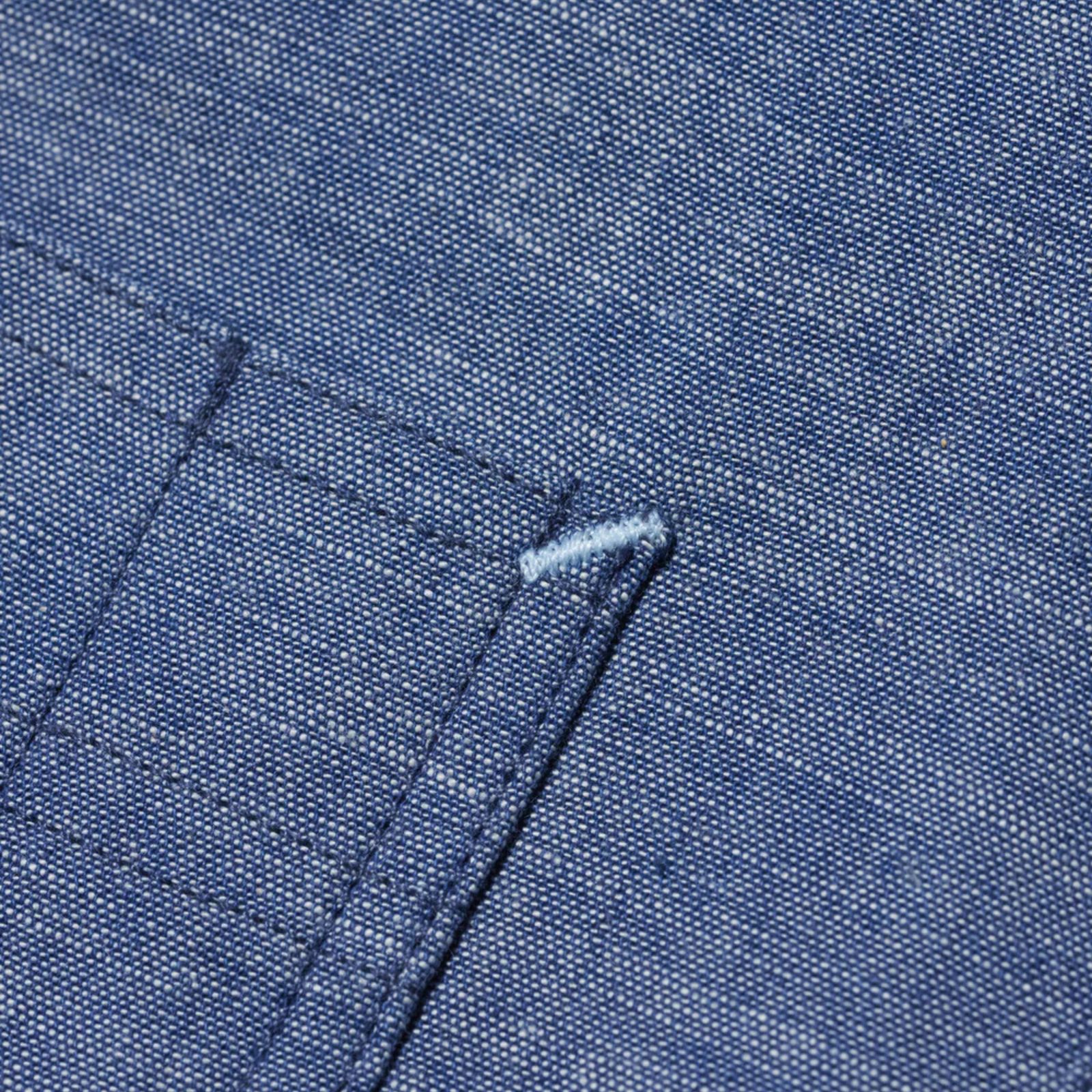 Y1942 S-SLEEVE CHAMBRAY SHIRT （INDIGO）｜シャンブレー 半袖シャツ （インディゴ）