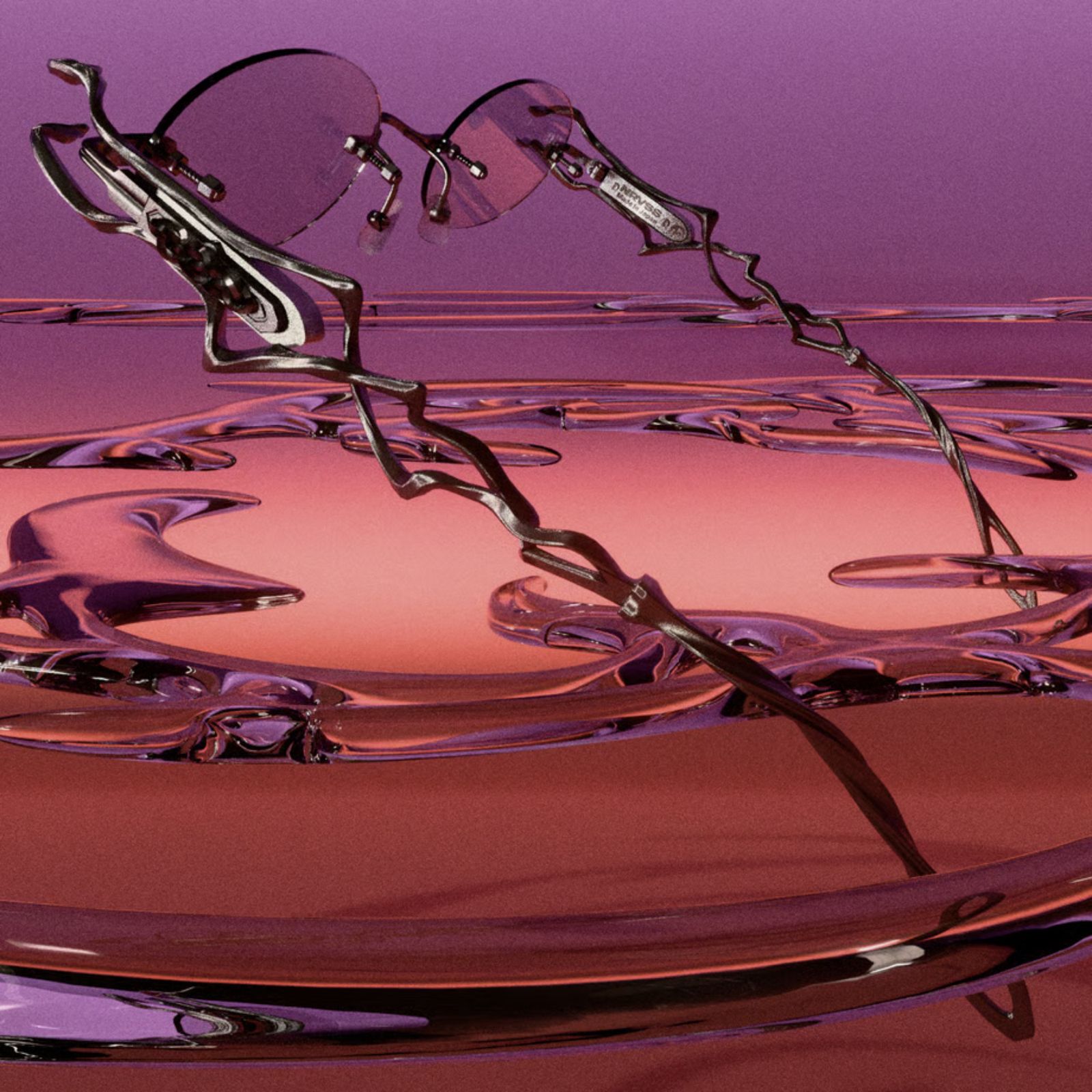 x NRVSS COLLABORATION EYEWEAR 'BROLY (CLEAR)｜× ナーバス 眼鏡｜PD25AAC04