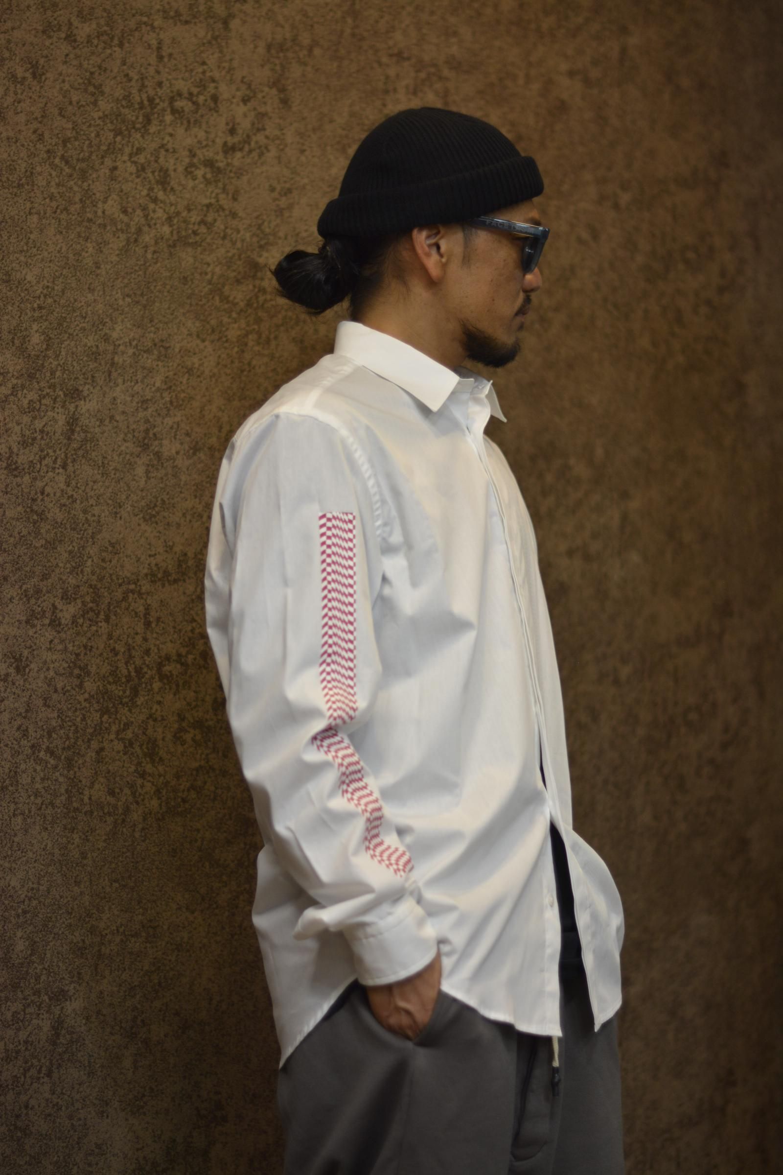 ”BARCODE PRINT SHIRT