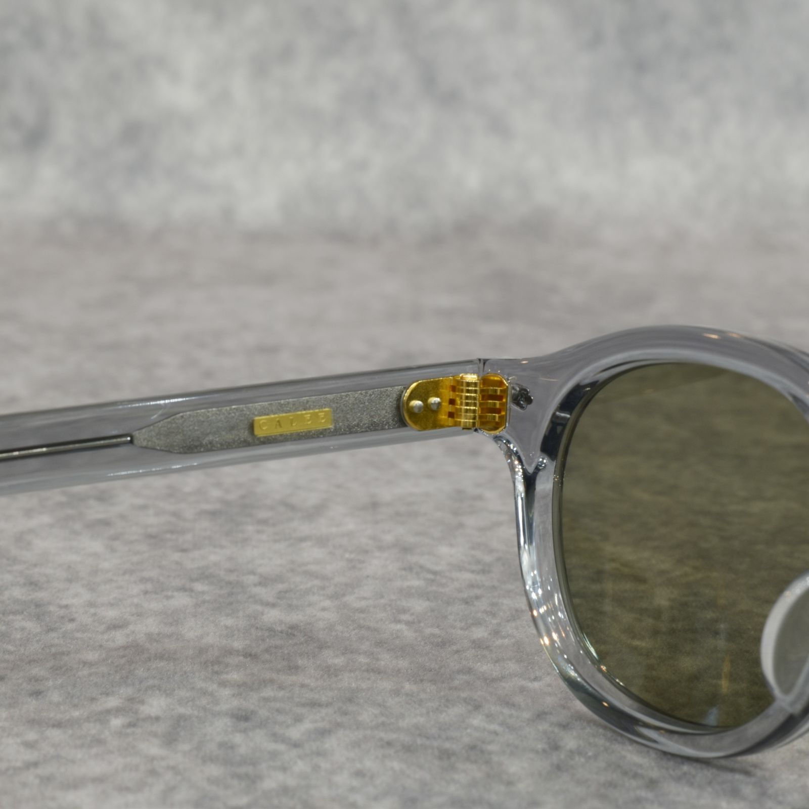 B/W TYPE GLASSES (CLEAR / GREEN)｜ボストン/ウェリントン サングラス｜CL-25AW002G