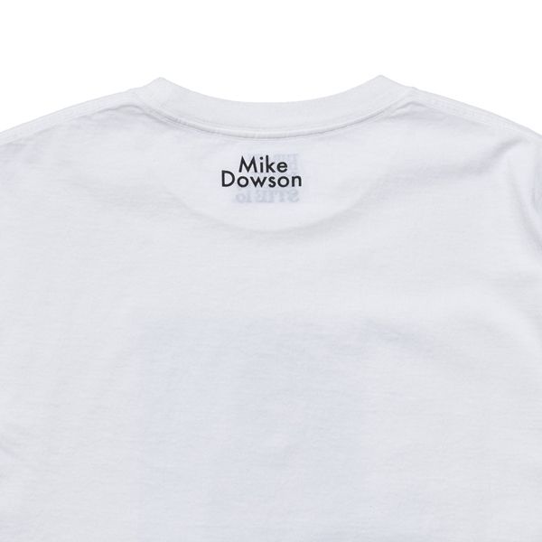 × STIE-lo  Mike Dowson Naked Tee （WHT / ホワイト）｜プリントTシャツ｜STLMD001