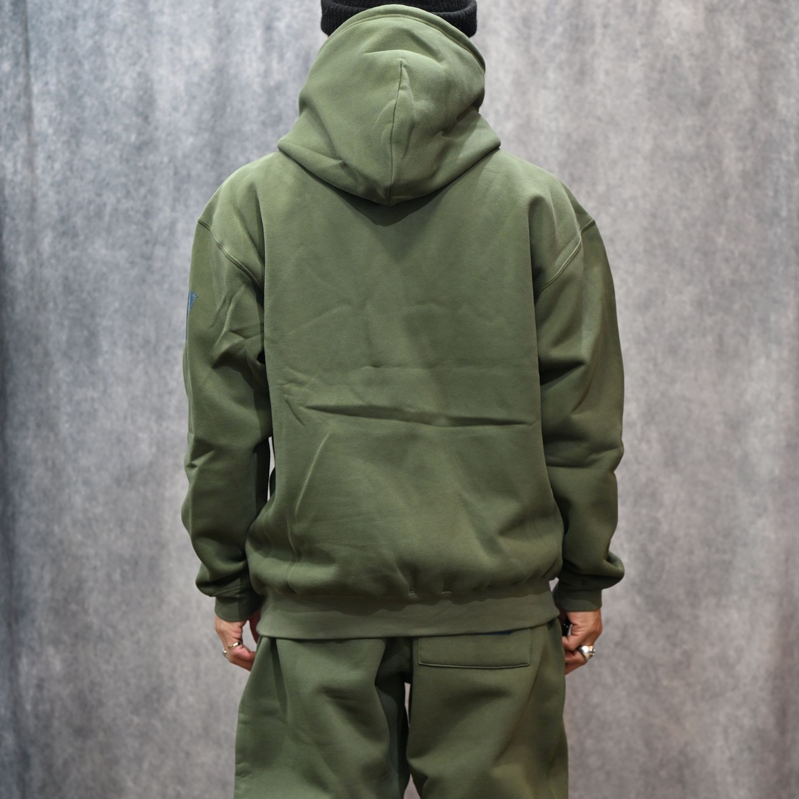 EXCHANGE SERVICE HOODED SWEATSHIRT （KHAKI） /  スウェット パーカー （カーキ） 9252-CS80