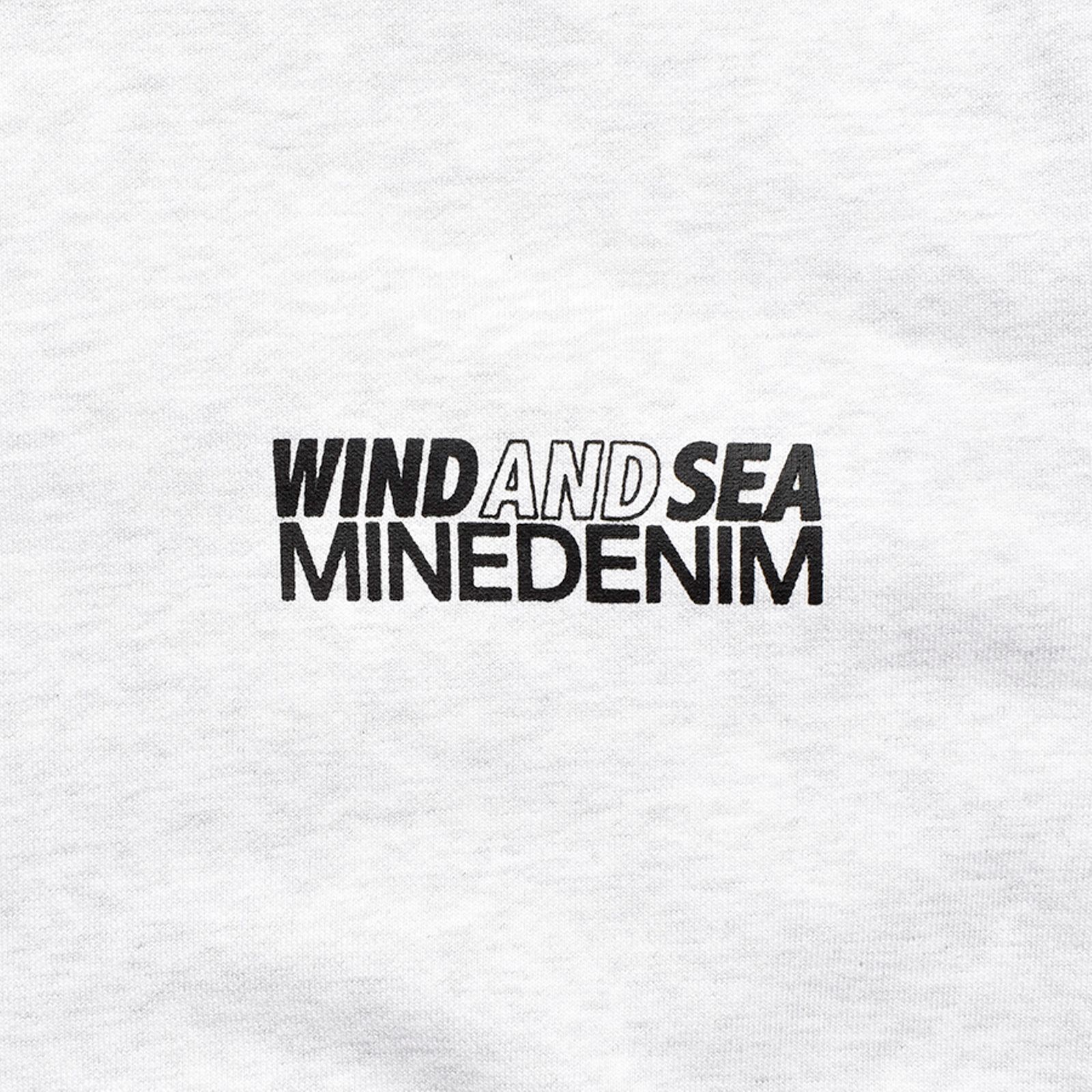 WIND AND SEA×MINEDENIM Photo Hoodie （LGY / ライトグレー）