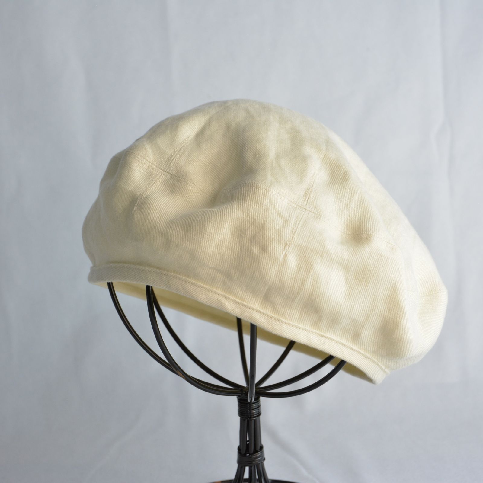 Porter Classic - LINEN BERET (NAVY) - リネン ベレー帽 （ネイビー 