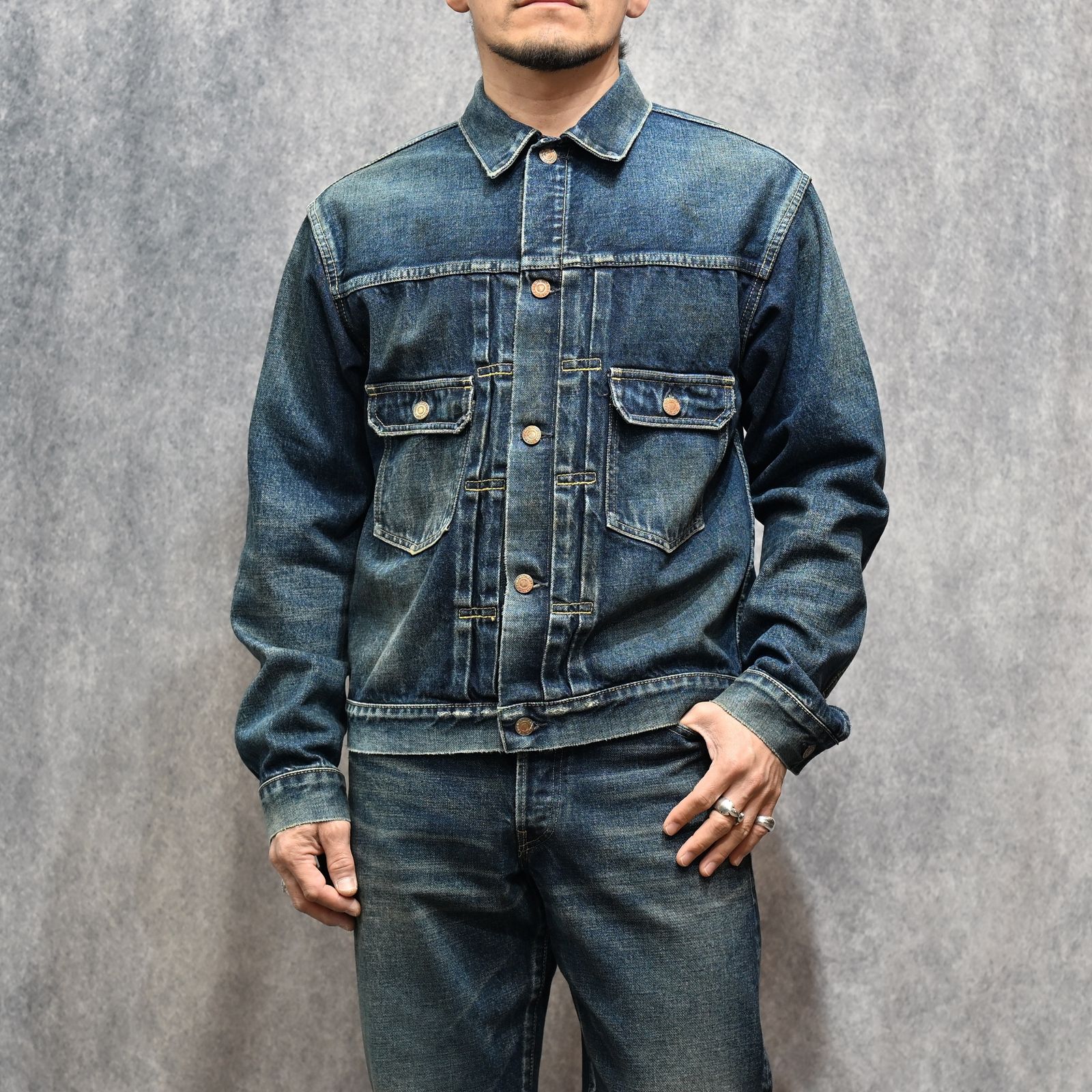 Denim CF-TYPE2 GJKT USD ｜セカンド デニムジャケット Gジャン｜2604-8004